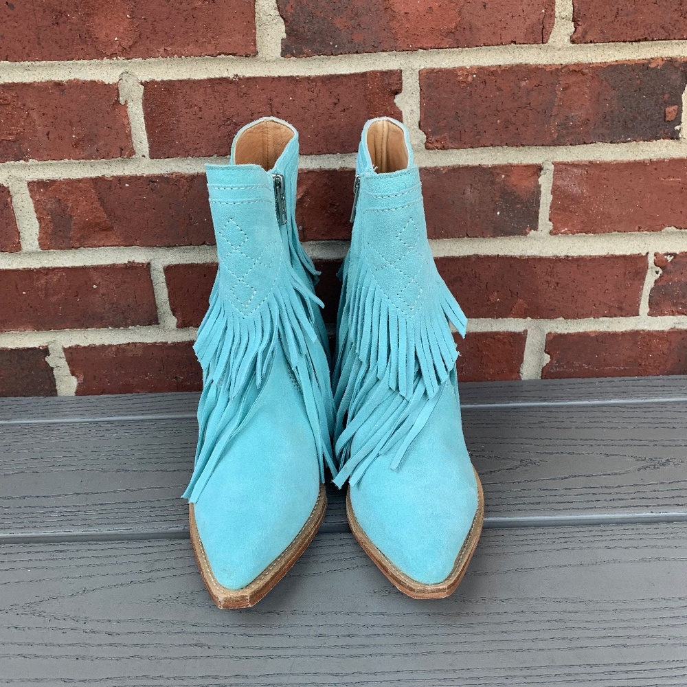 Free People Lawless Fringe Bootie View 2